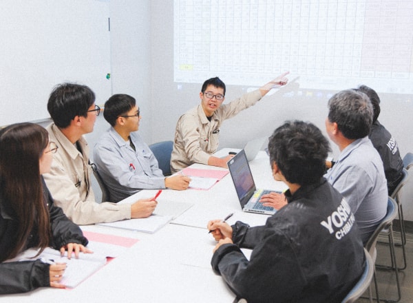 朝ミーティング